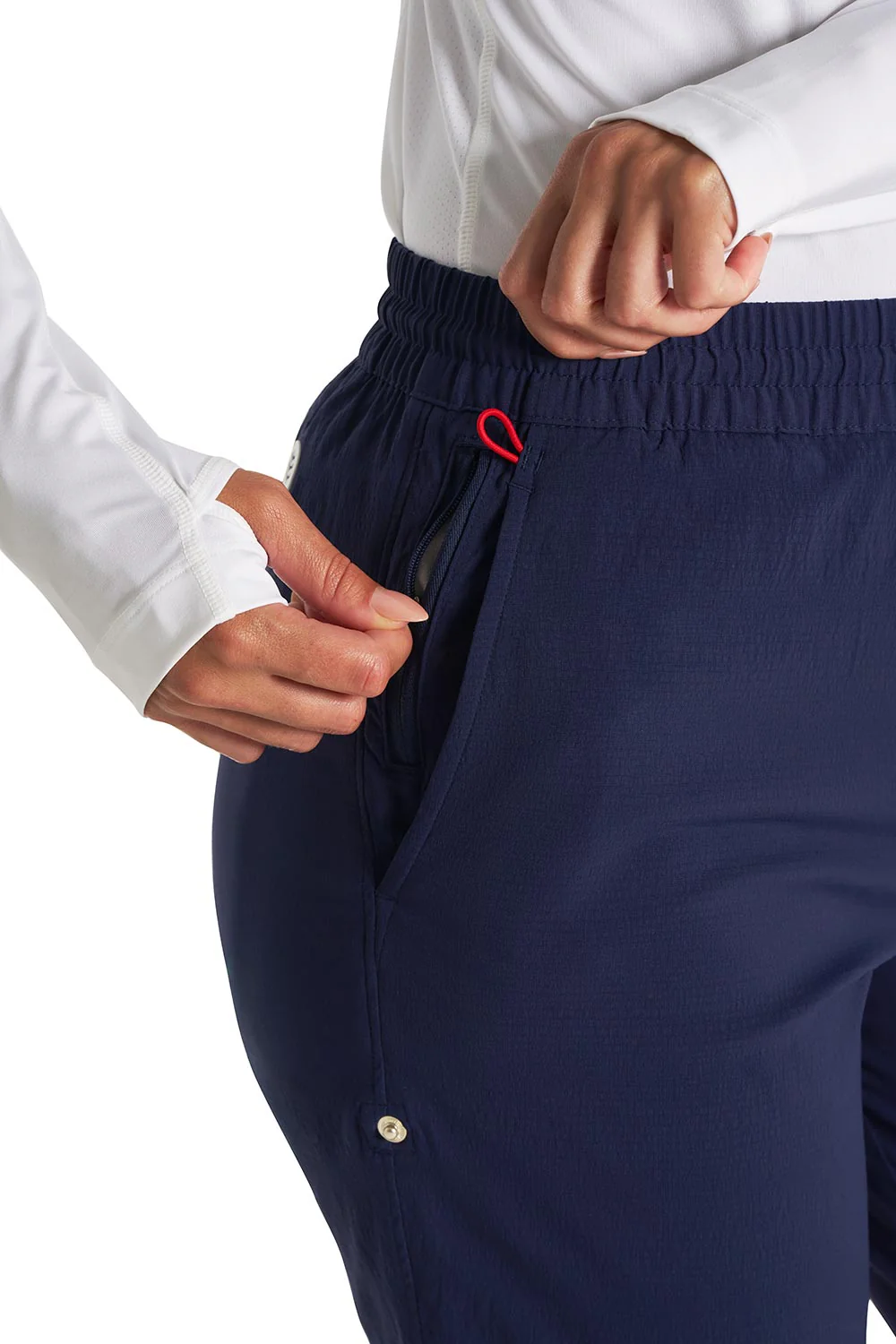 Women's Palm Island Fishing & Boating Shorts | Navy - Image 5