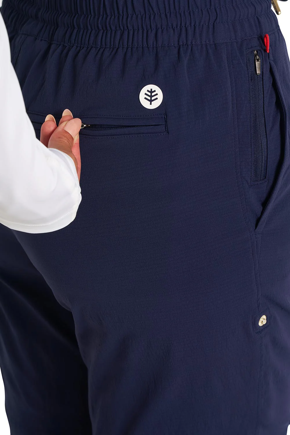 Women's Palm Island Fishing & Boating Shorts | Navy - Image 6