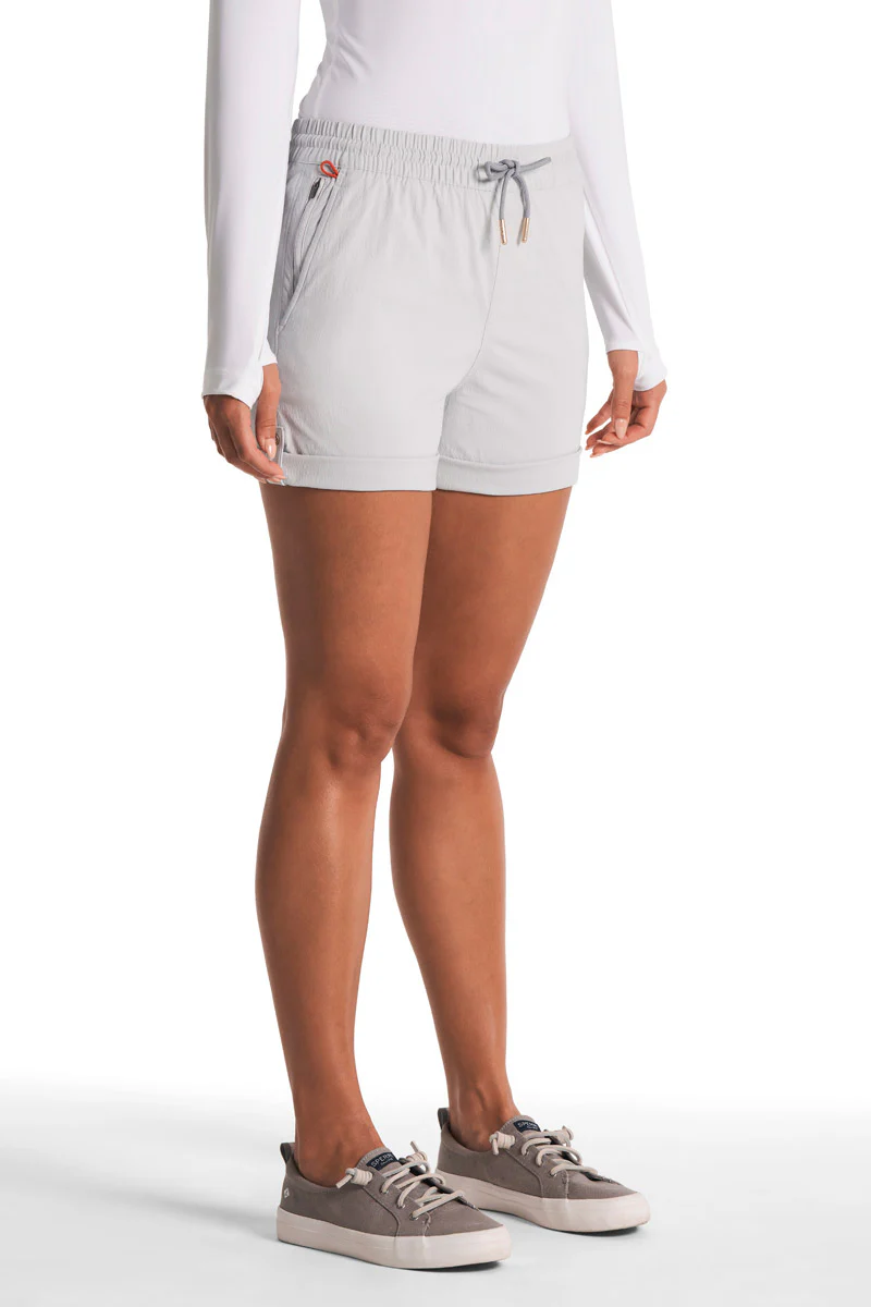 Women's Palm Island Fishing & Boating Shorts | Sleek Grey - Image 11