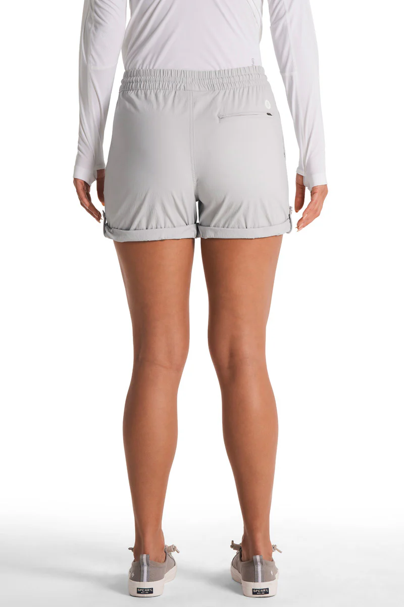 Women's Palm Island Fishing & Boating Shorts | Sleek Grey - Image 13