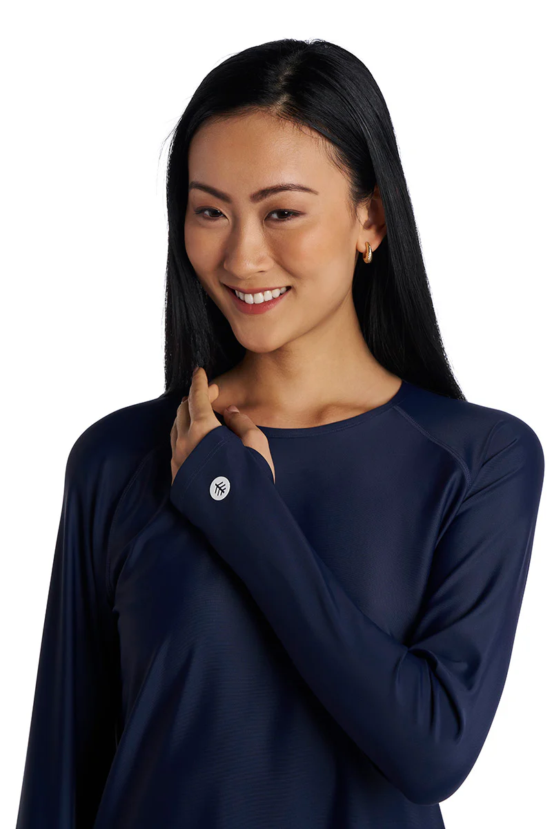 Women's Seacoast Crew Cover Up Dress | Navy - Image 5