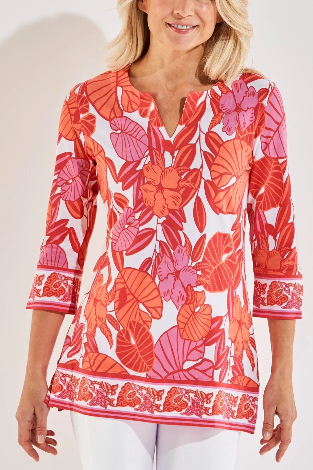 Women's Tunic Top with Long Sleeves | Clearance Parent - Image 10