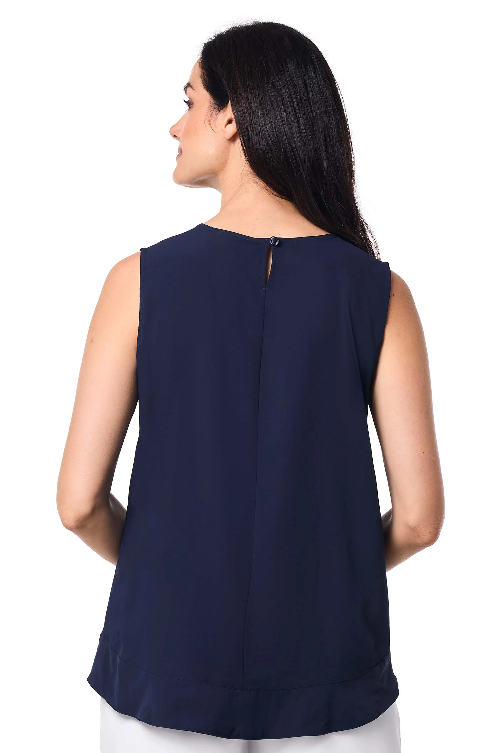Women's St. Tropez Swing Tank Top | Navy - Image 4