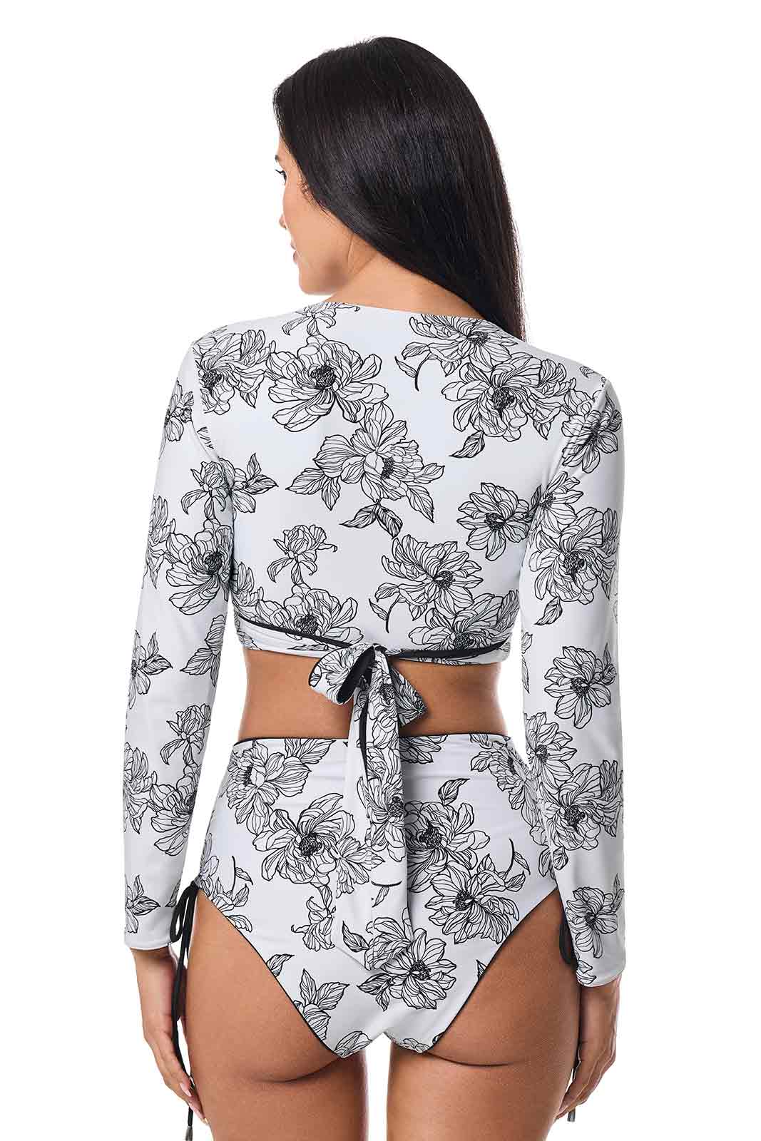 Women's Sunny Isles Reversible Wrap Shrug | Black Reversible - Image 4