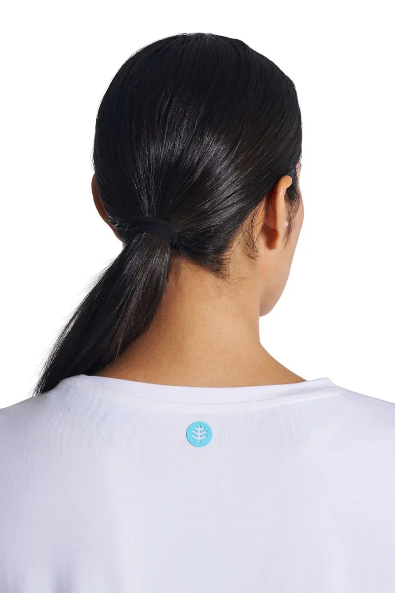 Women's Supine Twist Yoga Tank | White - Image 4