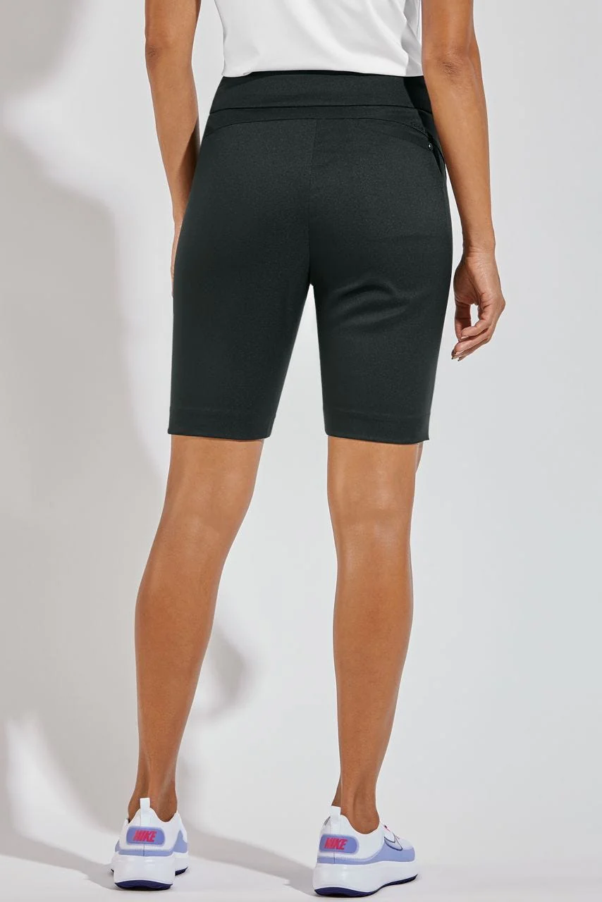 Women's Valorus Golf Shorts | Black - Image 2