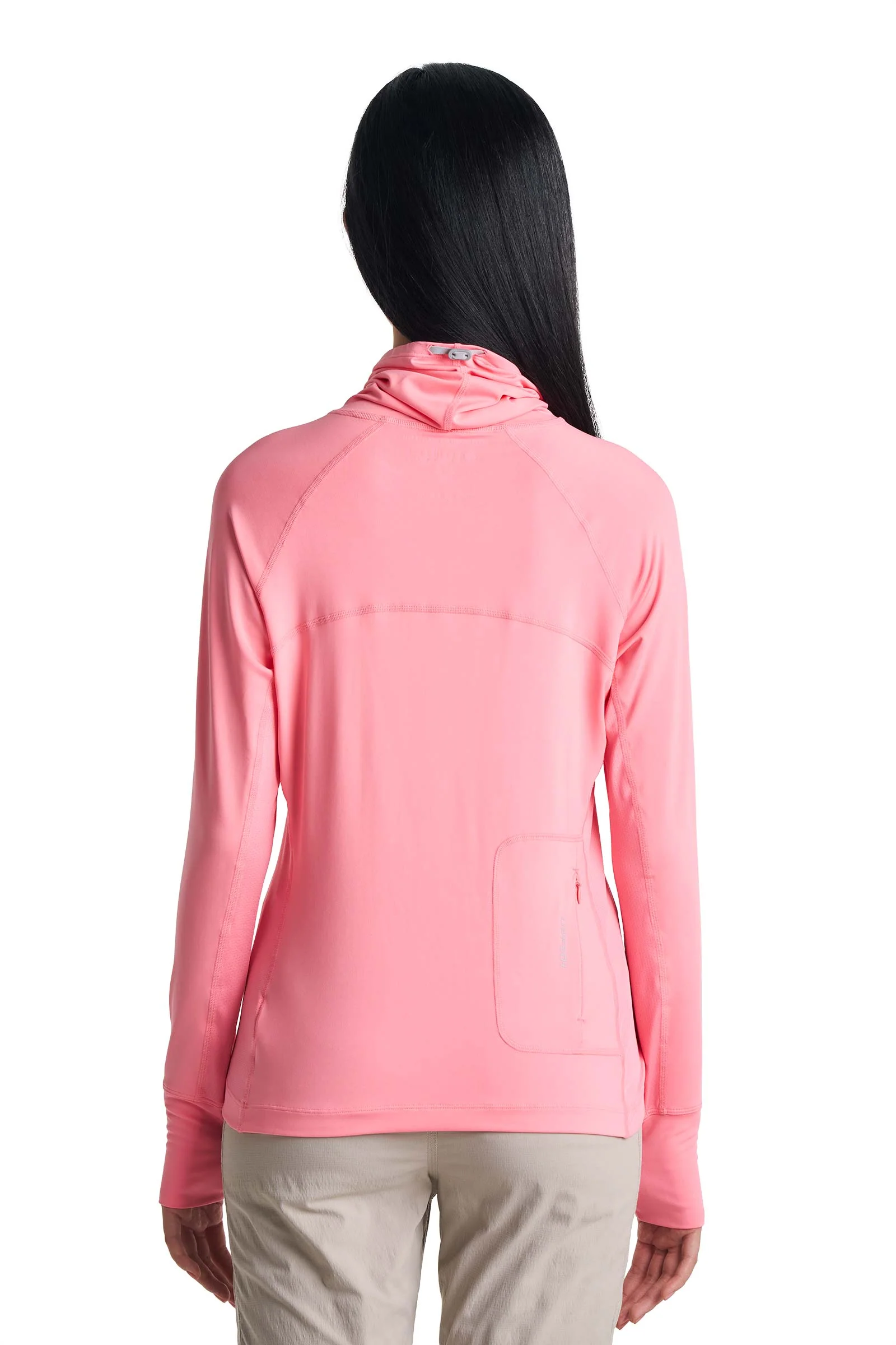Women's Paros Vented Fishing T-Shirt | Flamingo Pink - Image 4